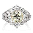 2.27ct Old Mine Cut Diamond Ring