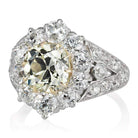 2.27ct Old Mine Cut Diamond Ring