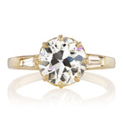 2.28ct Old European cut diamond Ring