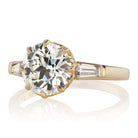 2.28ct Old European cut diamond Ring