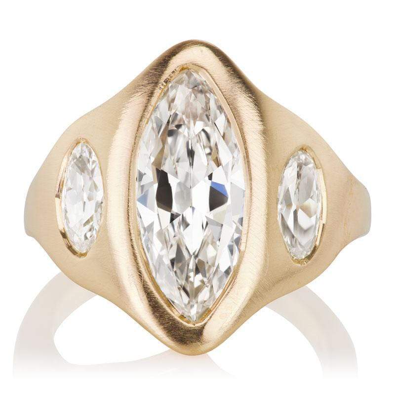 2.29ct Marquise cut diamond Ring