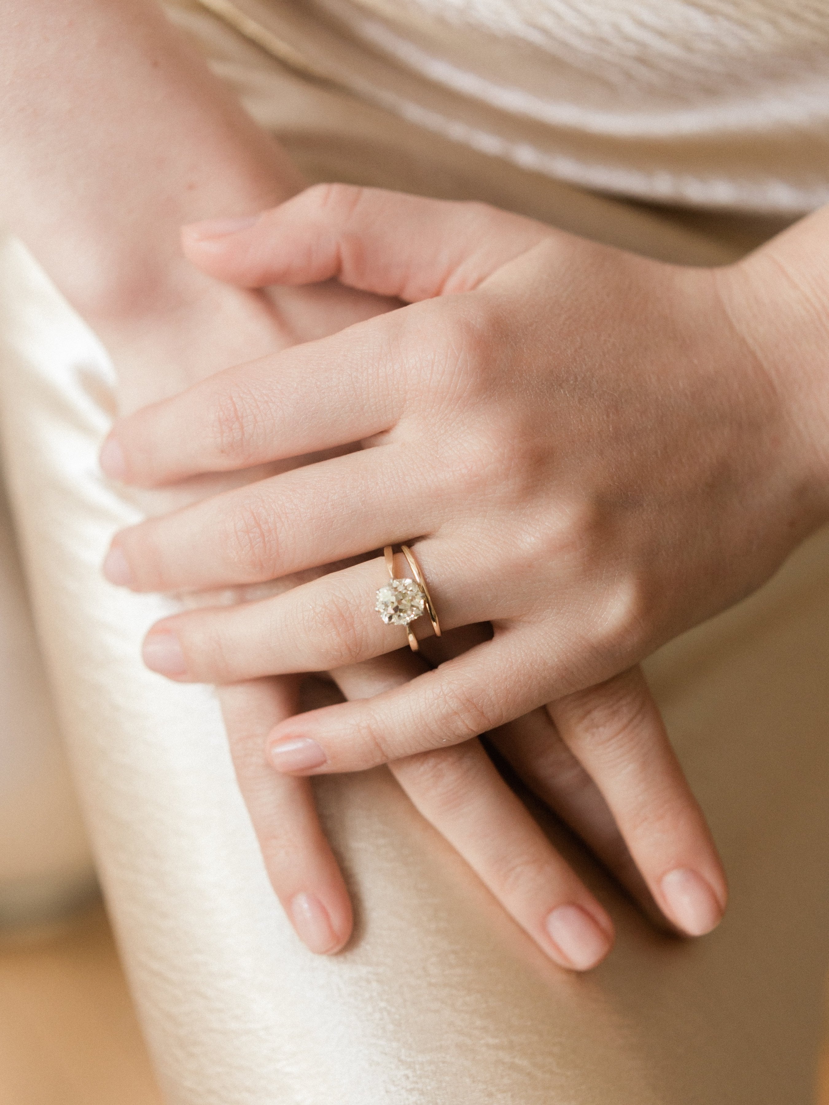 2.29ct old mine cut diamond