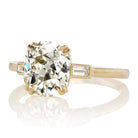 2.30ct old mine cut diamond Ring