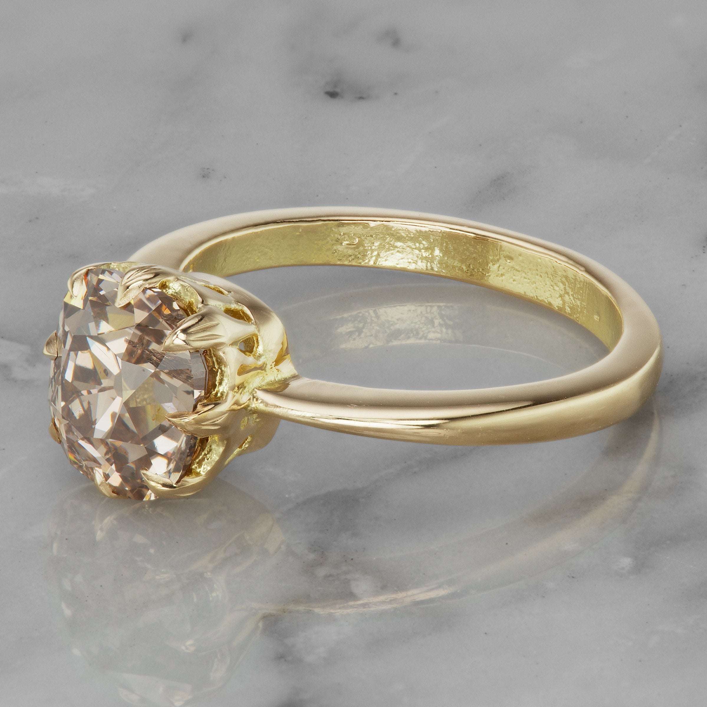 2.32ct old mine cut diamond