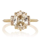 2.32ct old mine cut diamond Ring