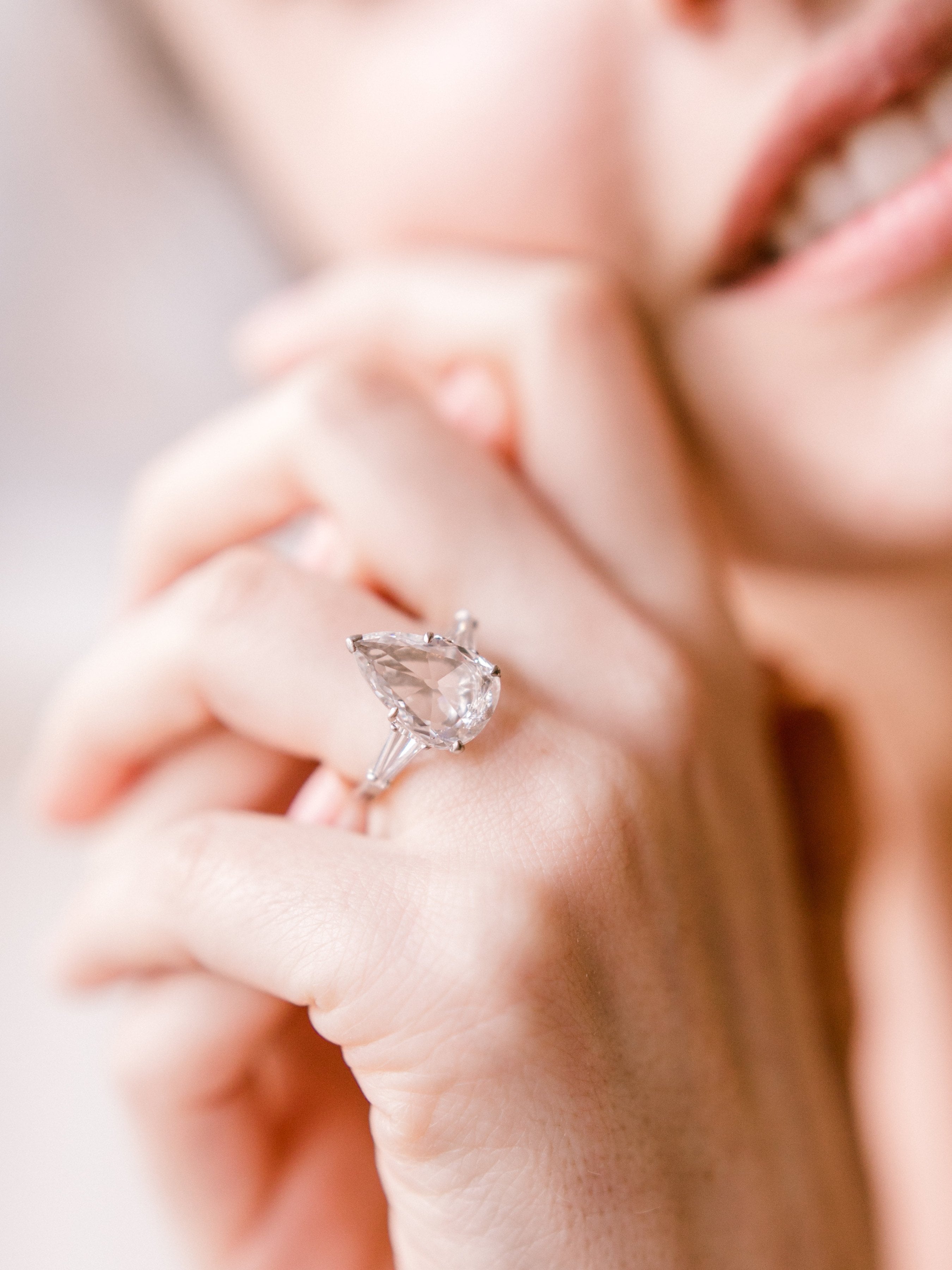 2.32ct pear cut diamond