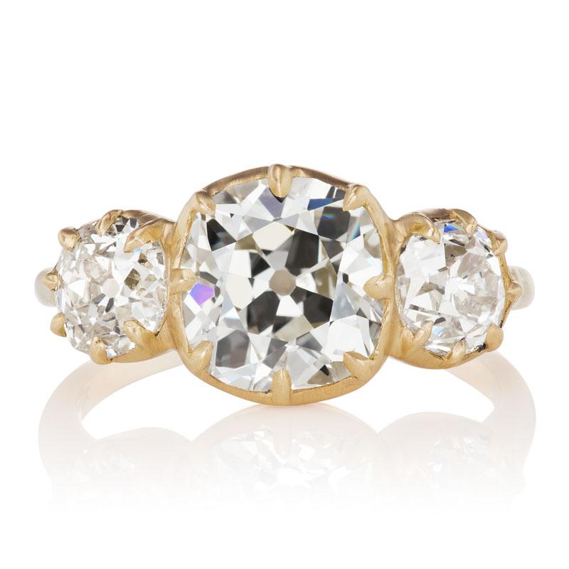 2.34ct old mine cut diamond