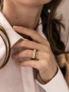 2.39ctw old mine cut band