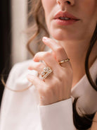 2.39ctw old mine cut band