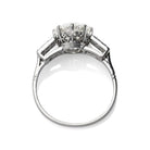 Vibrant 2.40 carat Old European Cut Vintage Engagement Ring