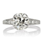 2.42ct old European cut diamond Ring