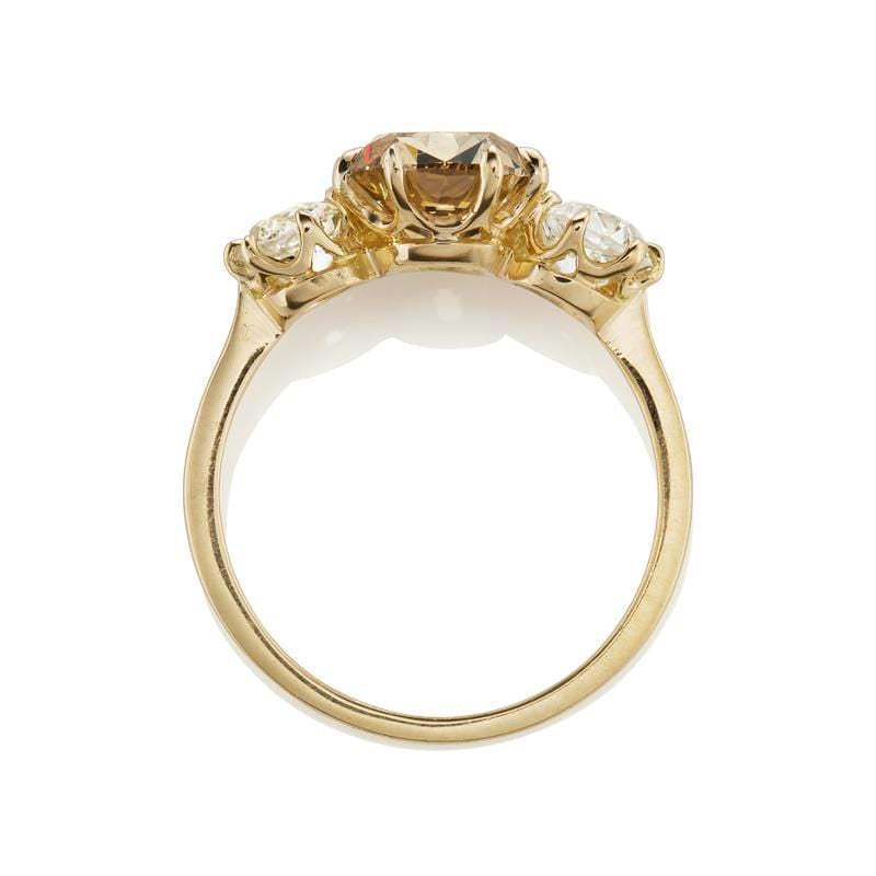 2.42ct old mine cut diamond Ring