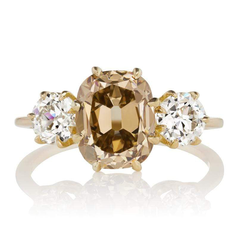 2.42ct old mine cut diamond Ring