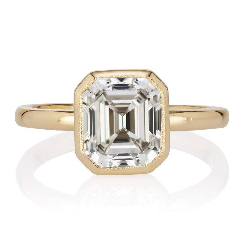 2.44ct Emerald cut diamond Ring