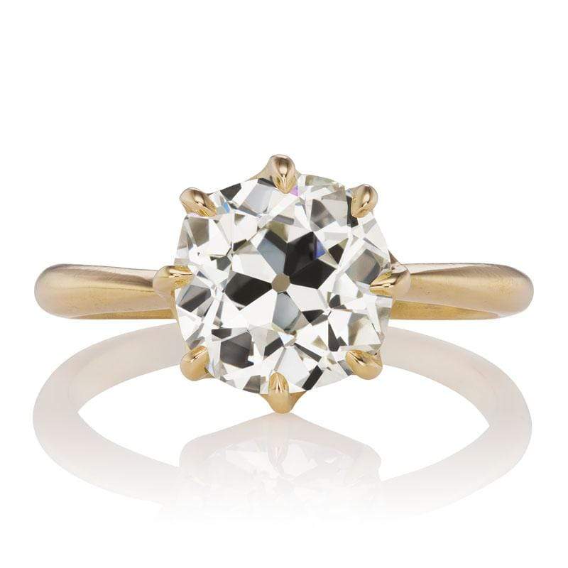 2.49ct old mine cut diamond