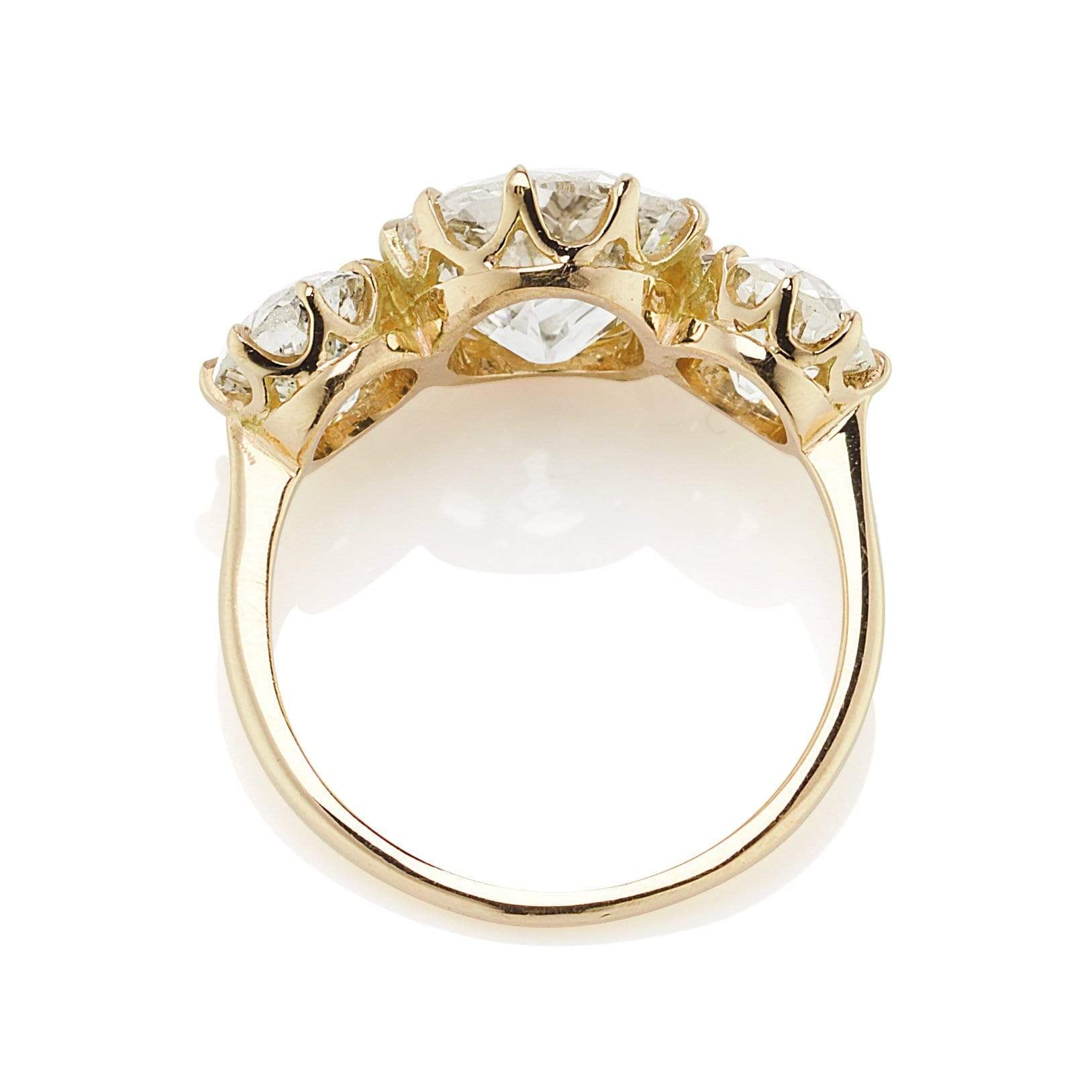 2.49ct old mine cut diamond Ring