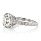 2.50ct old European cut diamond Ring