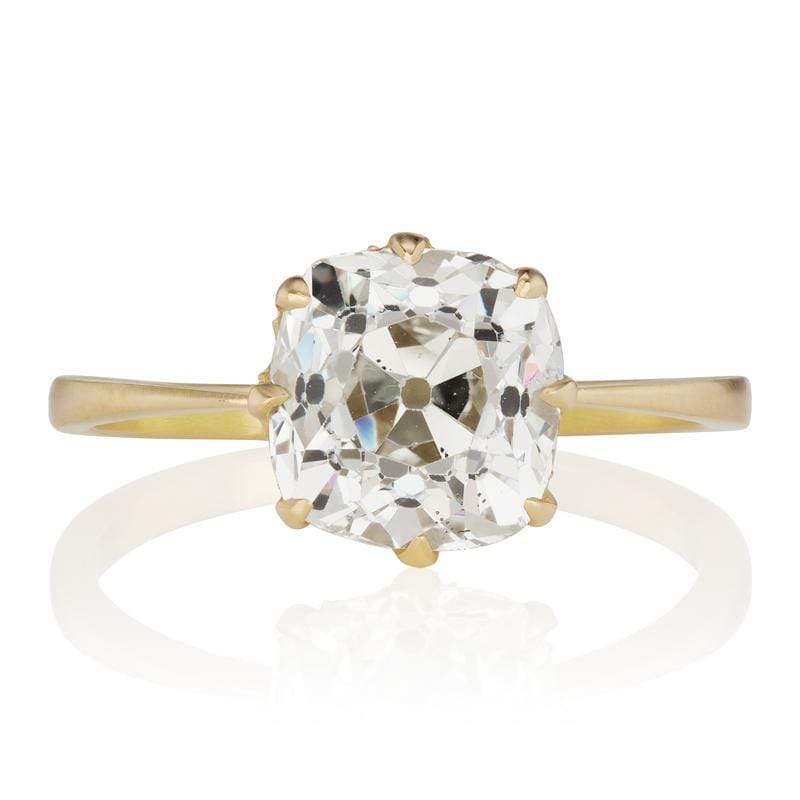 2.51ct old mine cut diamond