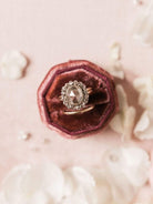 2.51ct rose cut diamond