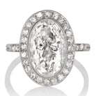 2.52ct Oval cut diamond Rings
