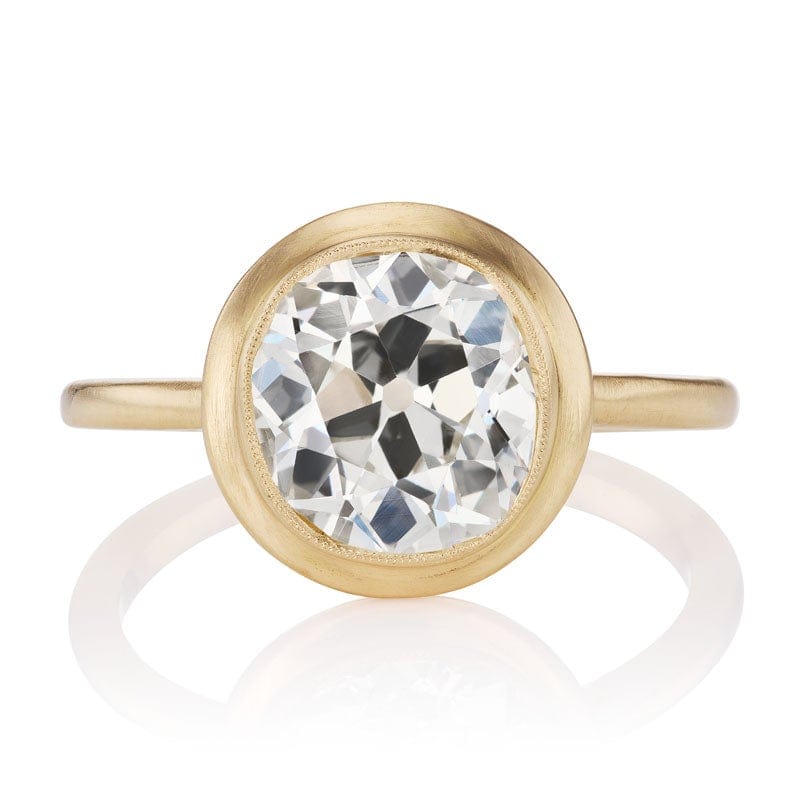 2.53ct old mine cut diamond