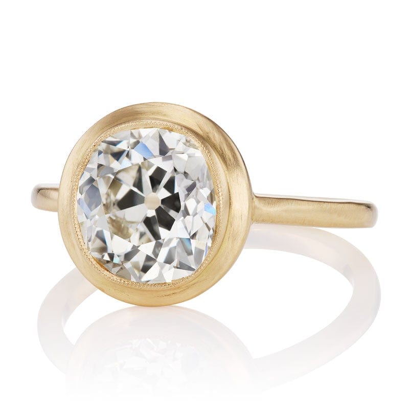 2.53ct old mine cut diamond diamond