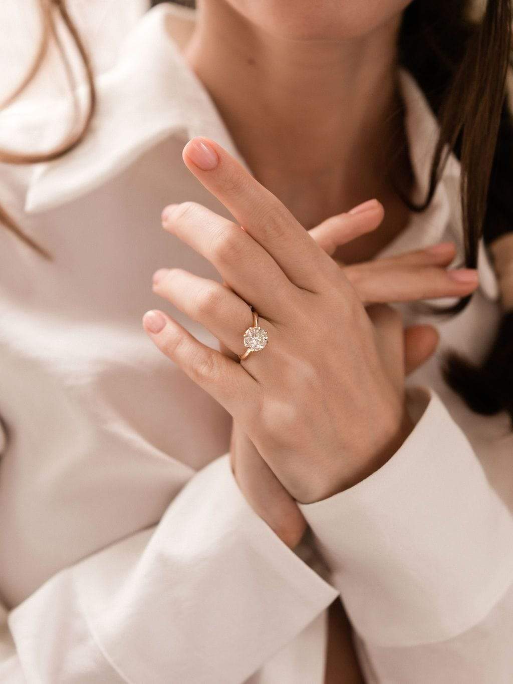 2.57ct old European cut diamond