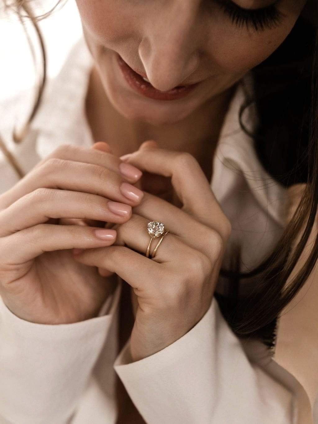 2.57ct old European cut diamond