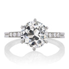 2.57ct old European cut diamond