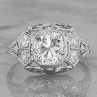 2.58ct old mine cut cushion