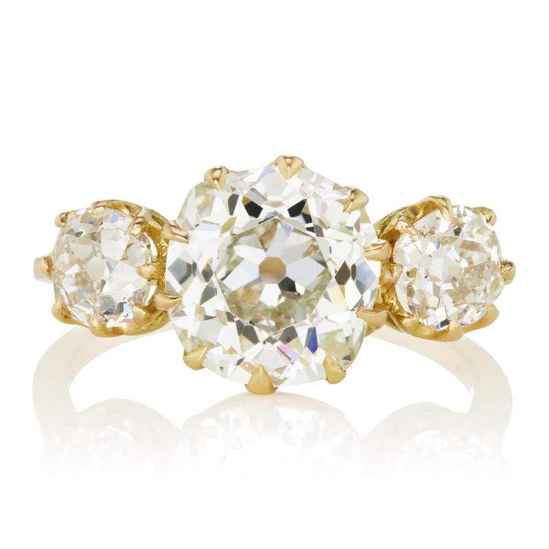 2.58ct old mine cut diamond