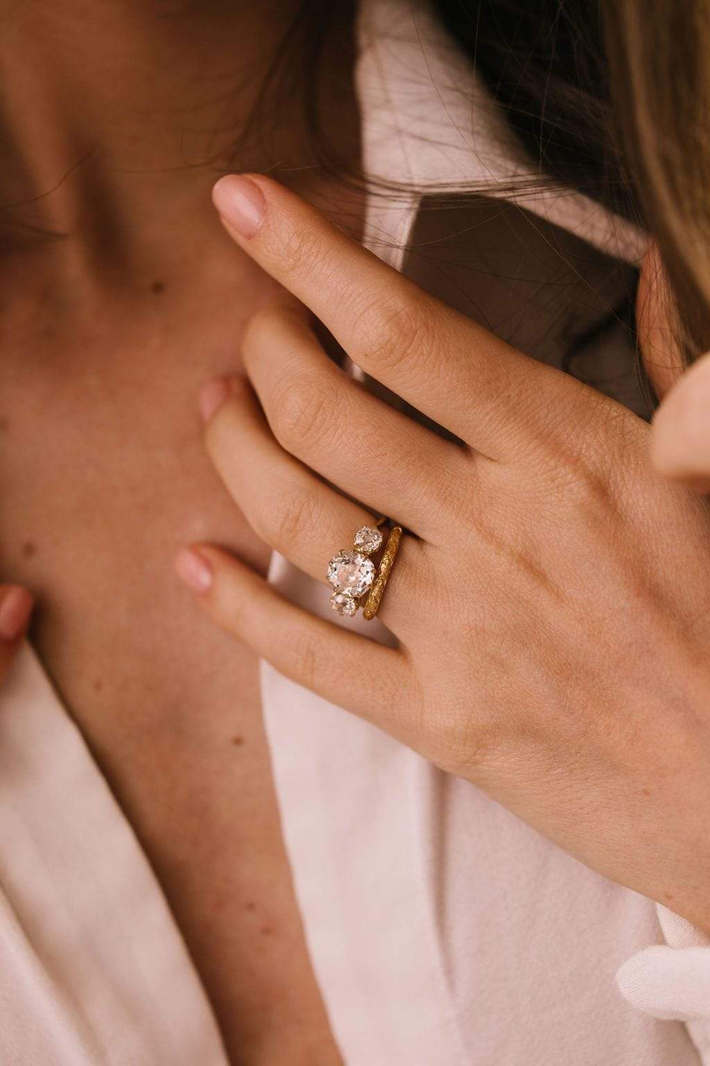 2.58ct old mine cut diamond