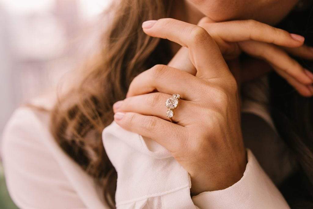 2.58ct old mine cut diamond