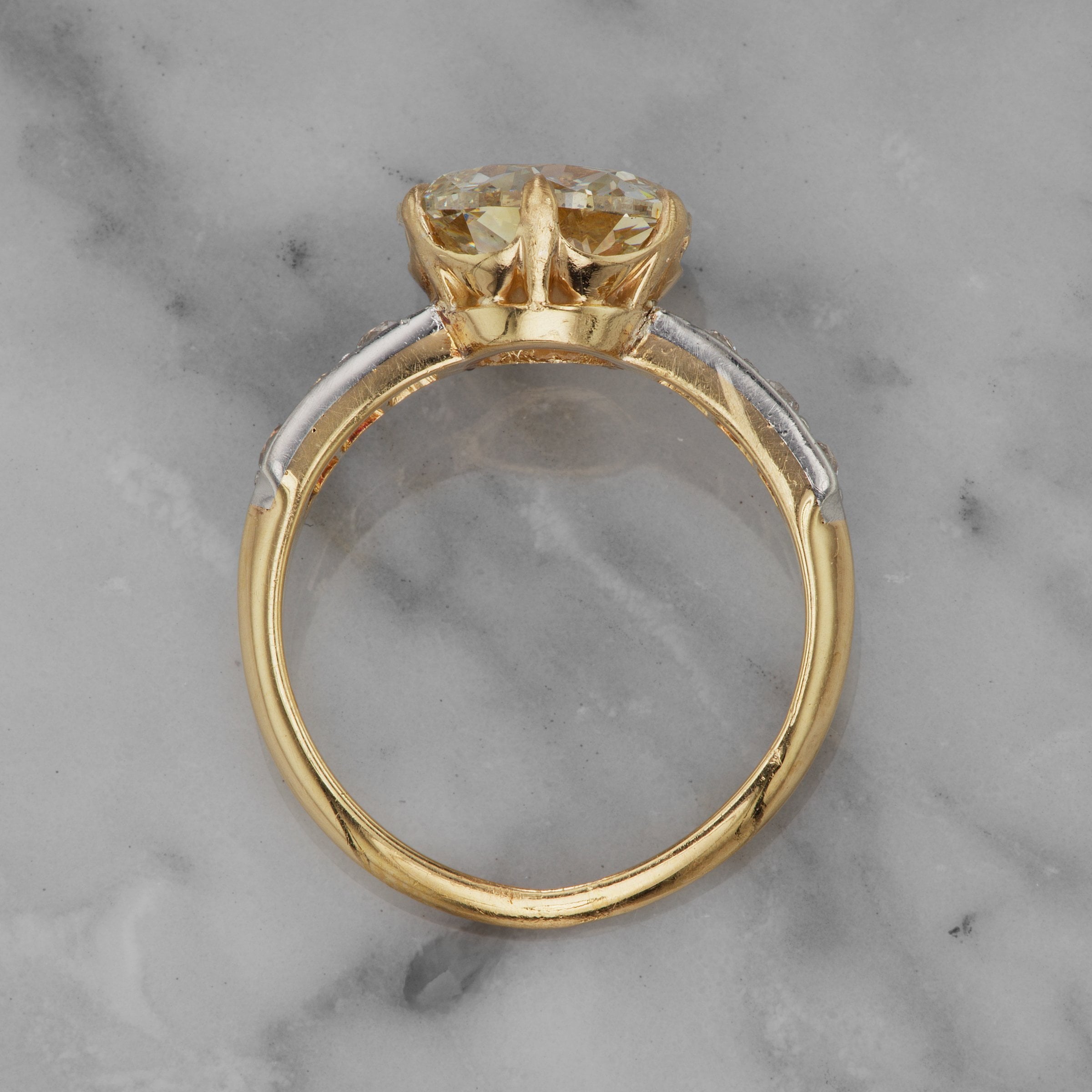 2.60ct old European cut diamond