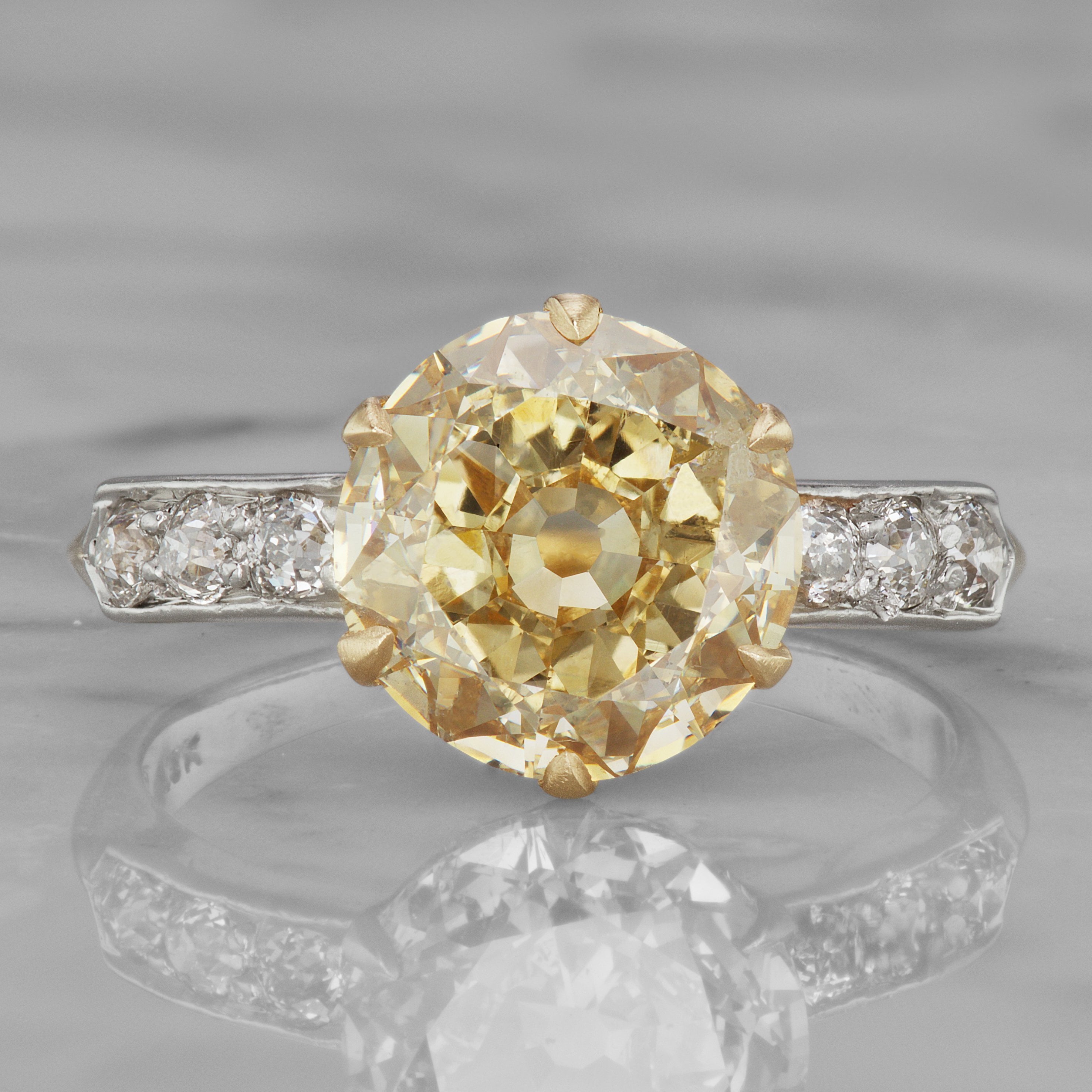 2.60ct old European cut diamond