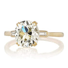 2.61ct old mine cut diamond Ring