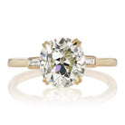 2.61ct old mine cut diamond Ring