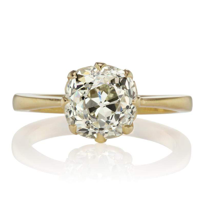 2.62ct old mine cut diamond