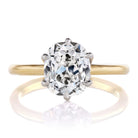 Cushion Cut Solitaire Engagement Ring