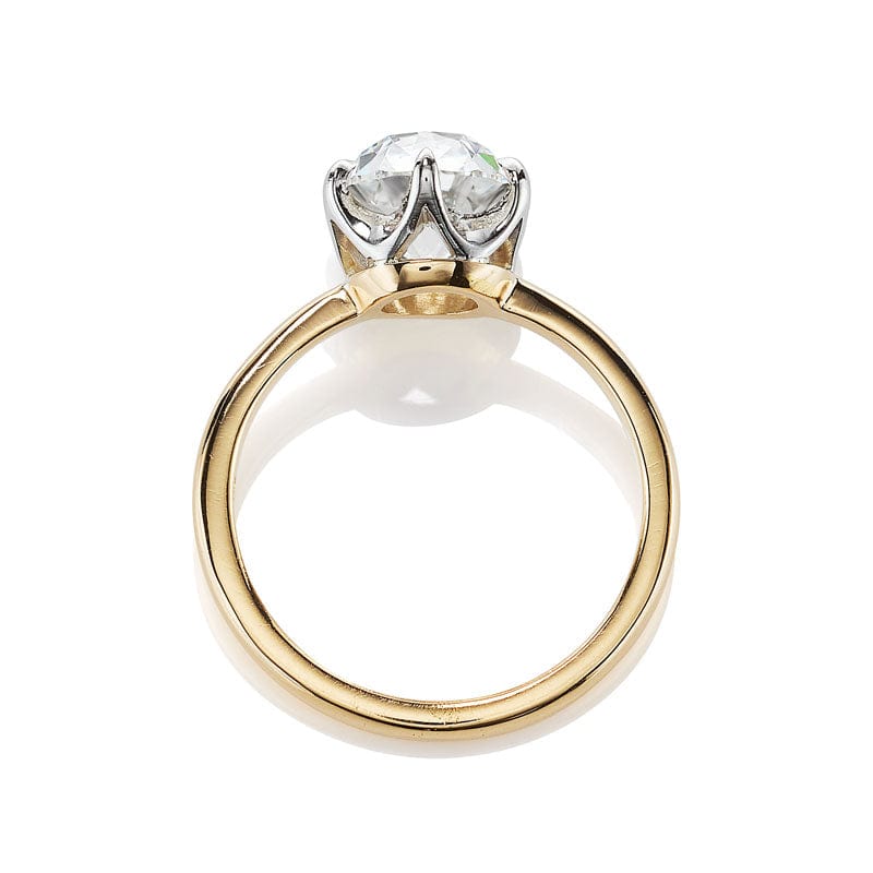 Cushion Cut Solitaire Engagement Ring