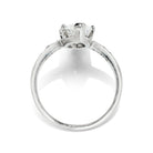2.64ct Marquise Diamond Platinum Marquise Engagement Ring Circa 1920