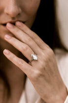 2.64ct Marquise Diamond Platinum Marquise Engagement Ring Circa 1920