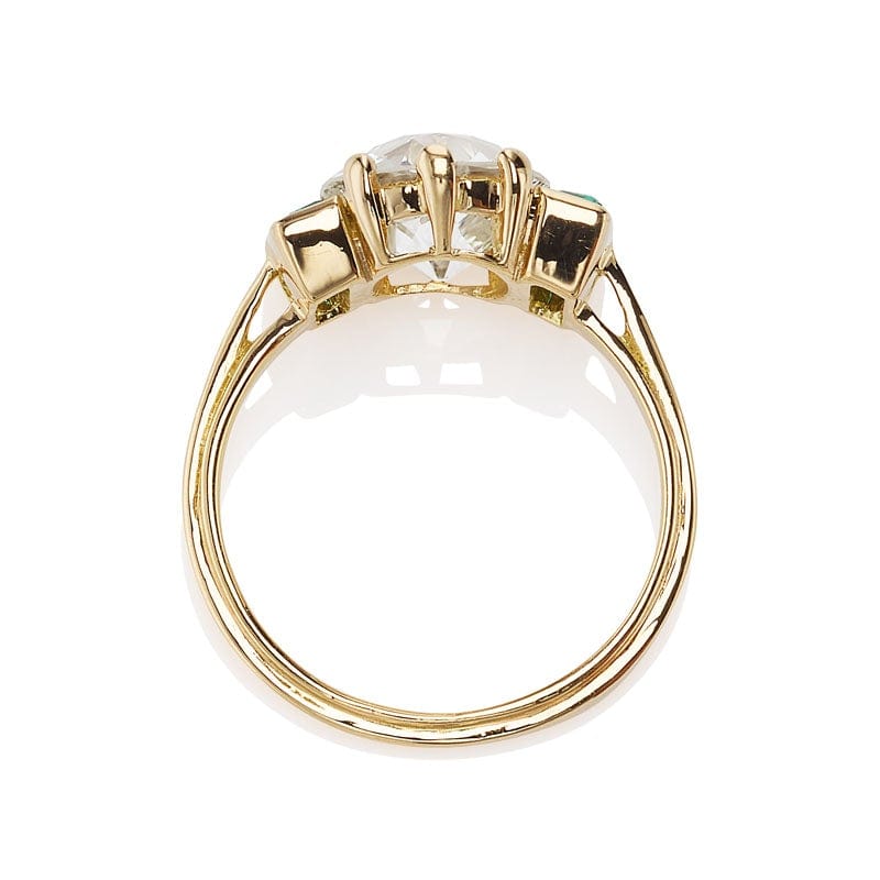 2-3 Carats gemstones  vintage engagement ring