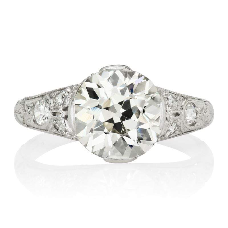 2.66ct old European cut diamond