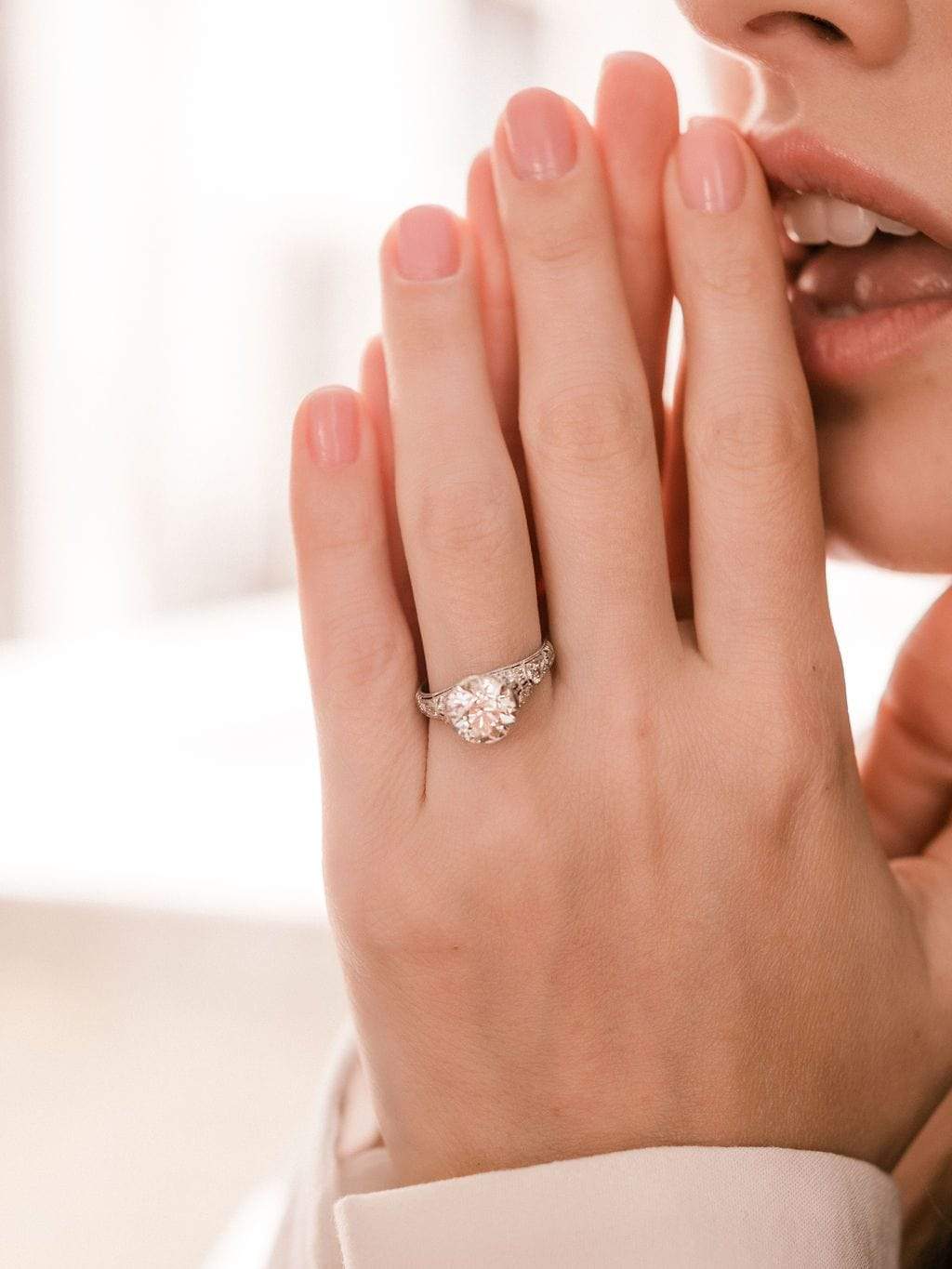 2.66ct old European cut diamond