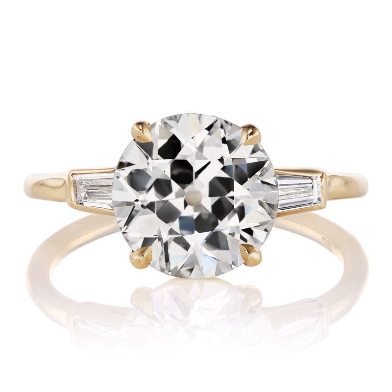 2.66ct old European cut diamond