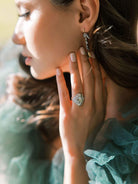 2.66ct transitional cut diamond Ring