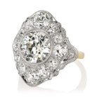 2.66ct transitional cut diamond Ring