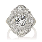 2.66ct transitional cut diamond Ring