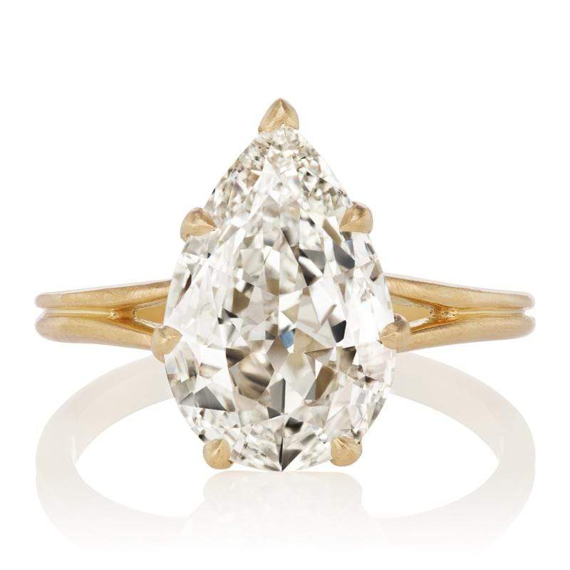 2.70ct pear diamond Ring